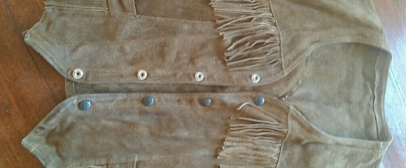 Suede vest - Picture 1 of 5